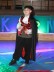 Junge als Graf Dracula verkleidet